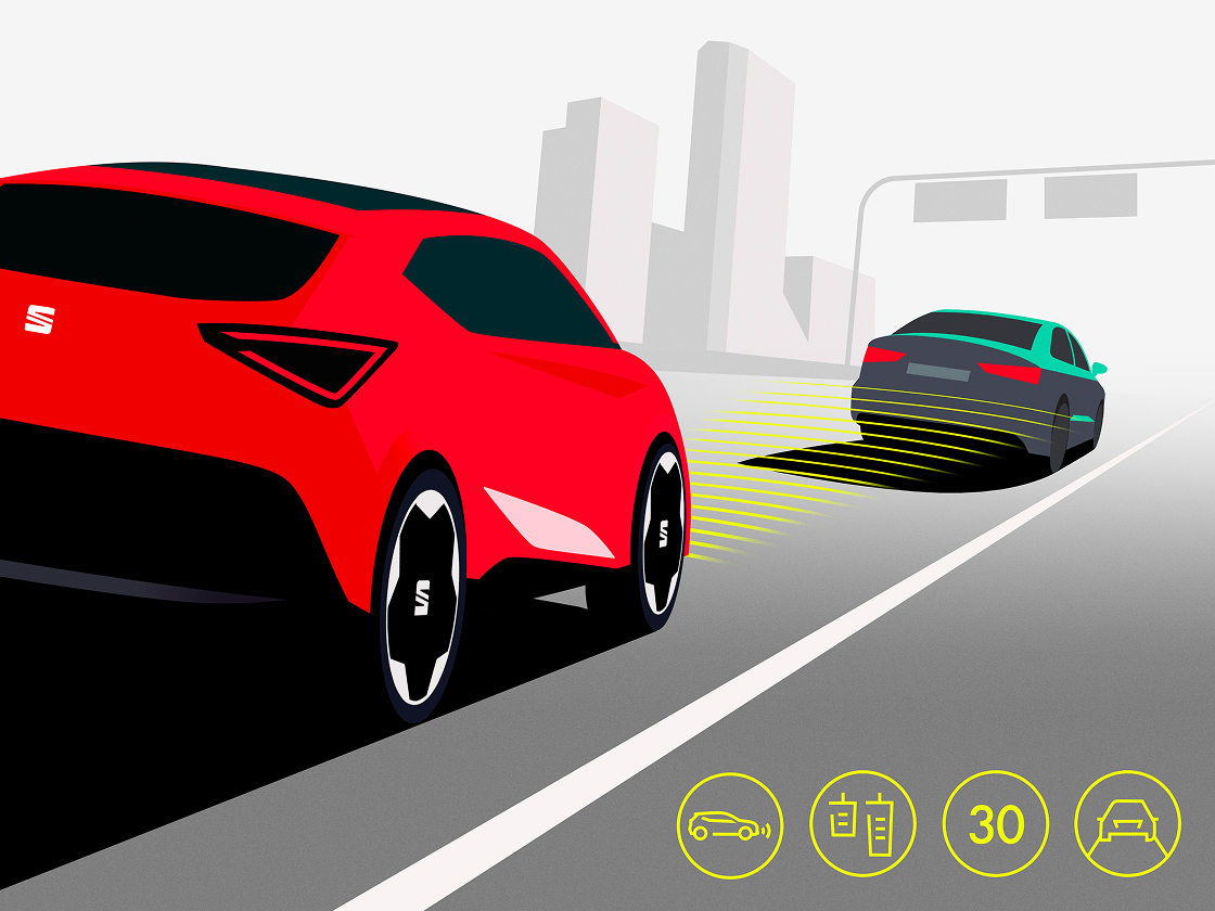 Varustuspakett Safe & Driving Pack XL teeb sõidukogemuse SEAT Aronaga veel turvalisemaks