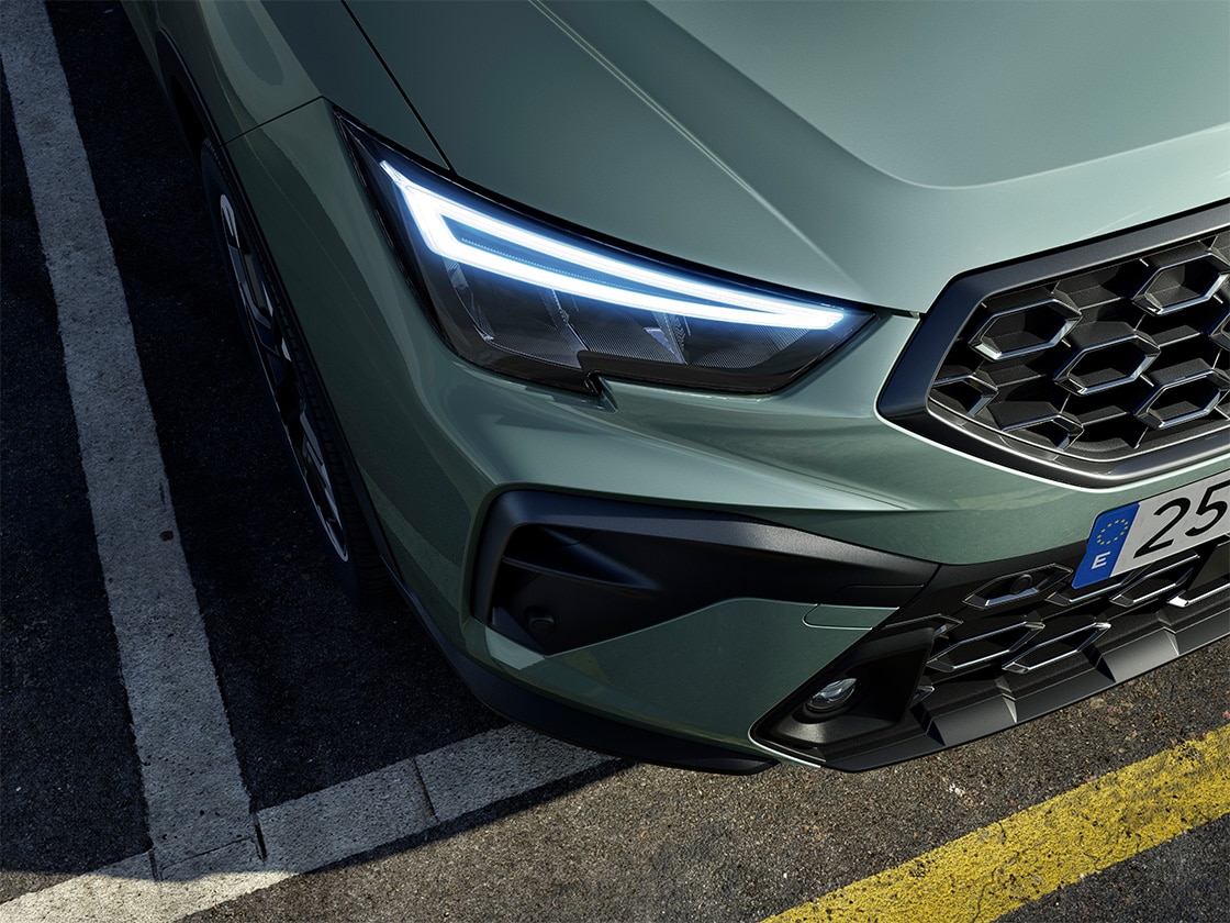 SEAT Arona täis-LED-esitule lähivaade