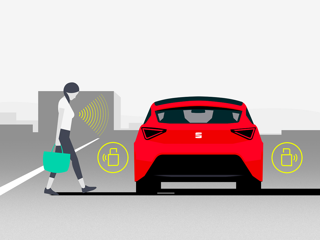 SEAT Arona kesklukustussüsteem Kessy