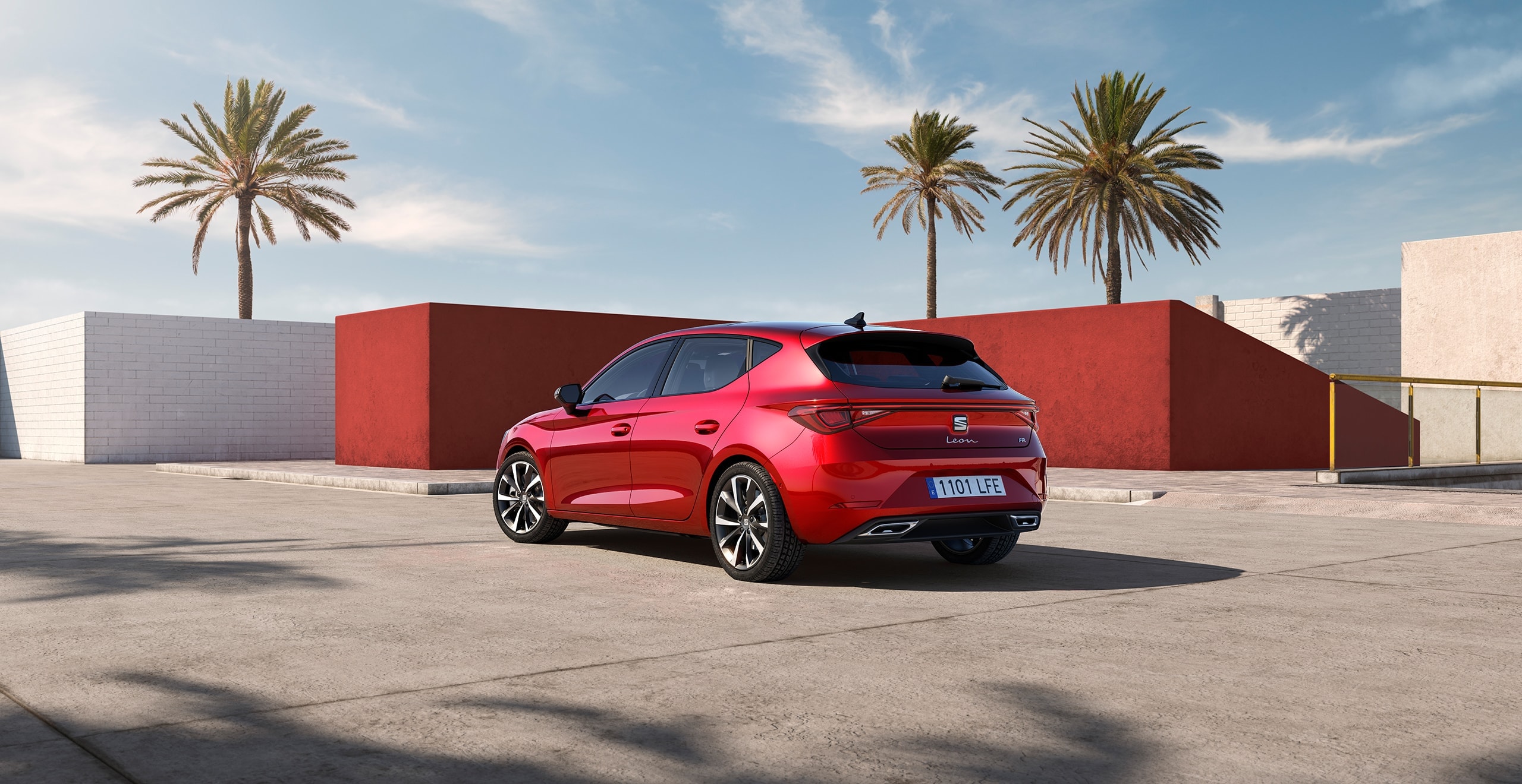 SEAT Leon 2020 5 ust, tagant vaade