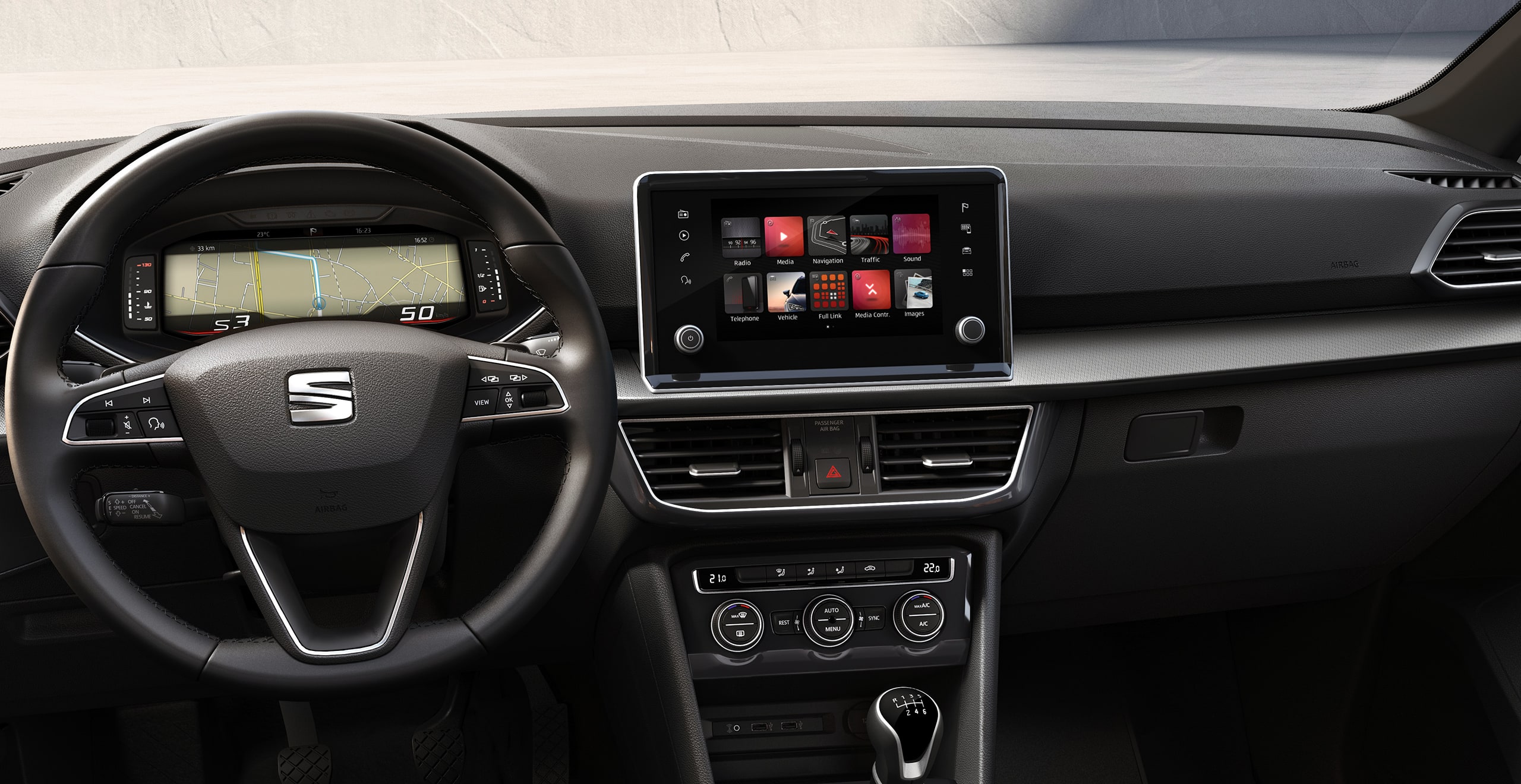 SEATi rakendused, nutitelefoniga ühendatud auto: iPhone’i ja Androidi seadmete ühendusvõimalused