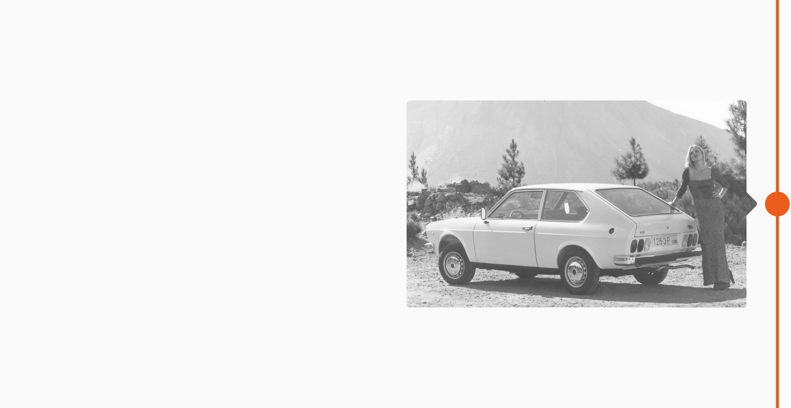 SEATi brändi ajalugu 1976 - SEAT 128 lansseerimine