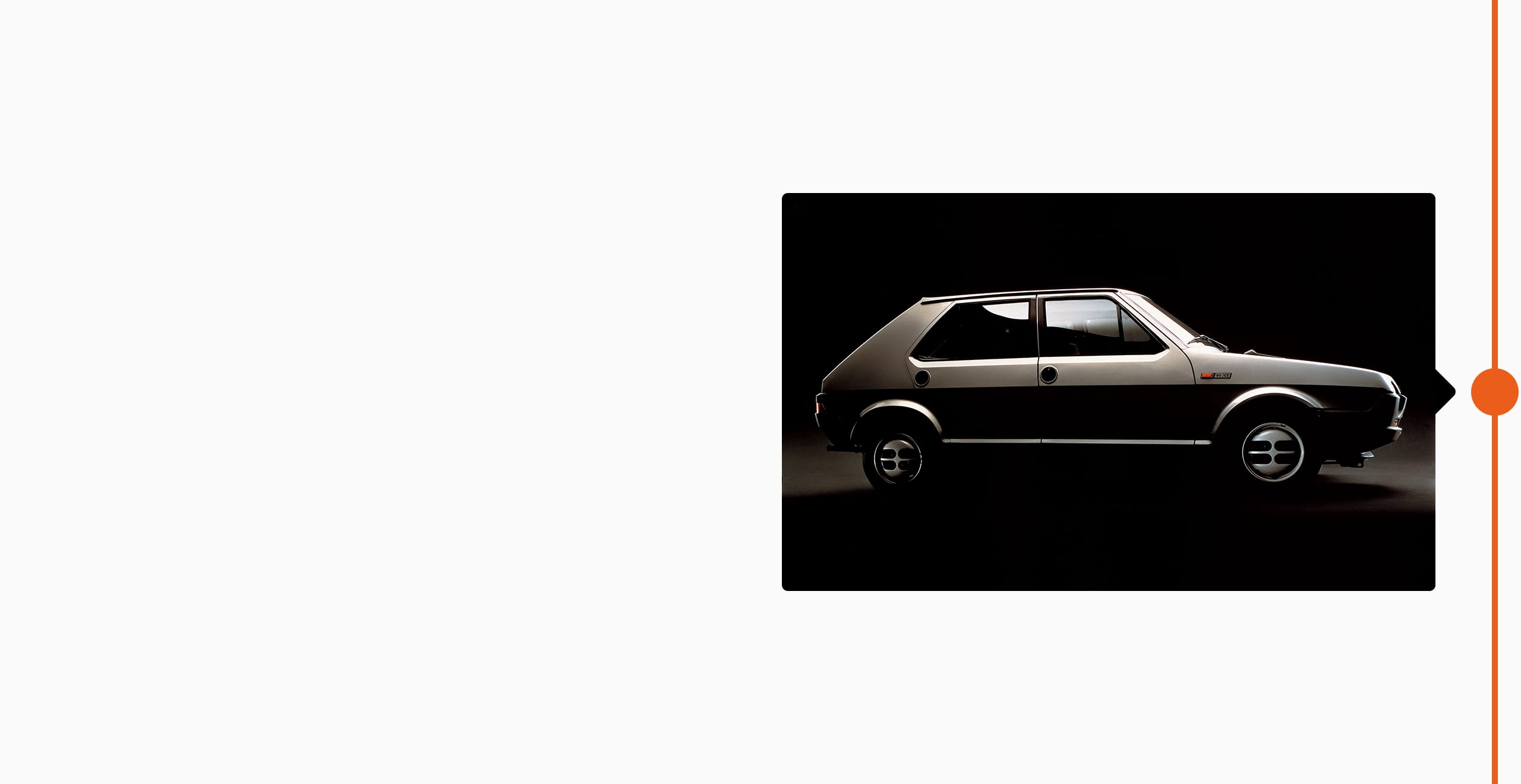  SEATi brändi ajalugu 1979 - SEAT Ritmo uue auto disain